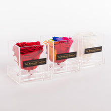 Eternity Rose, Transparent Small Cube Box