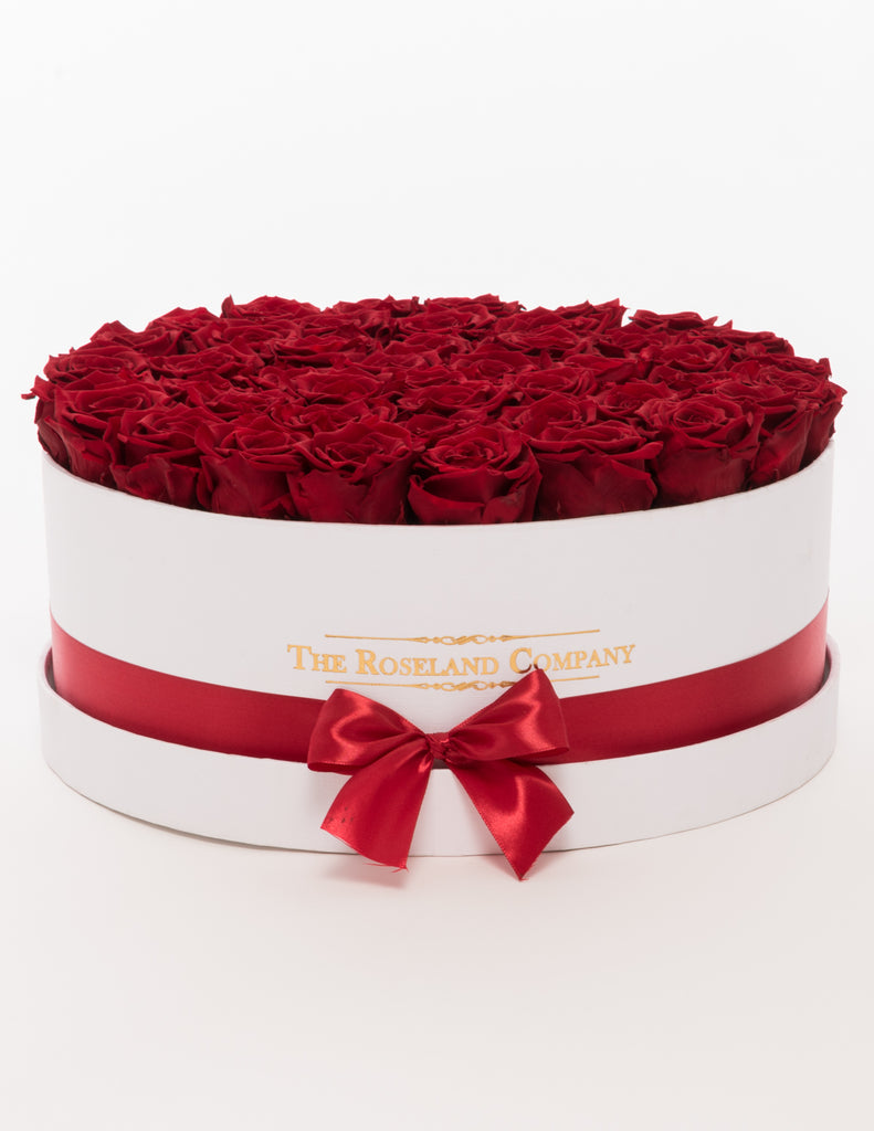 Eternity Roses Huge Round Box The Roseland Shop