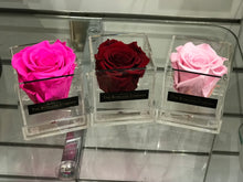 Eternity Rose, Transparent Small Cube Box