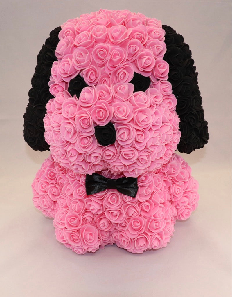 The Roseland Company Pink Toy Flower Dog (big size)