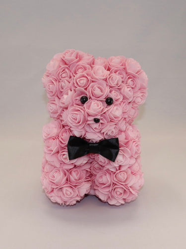 The Roseland Company Pink Teddy Bear with Bow